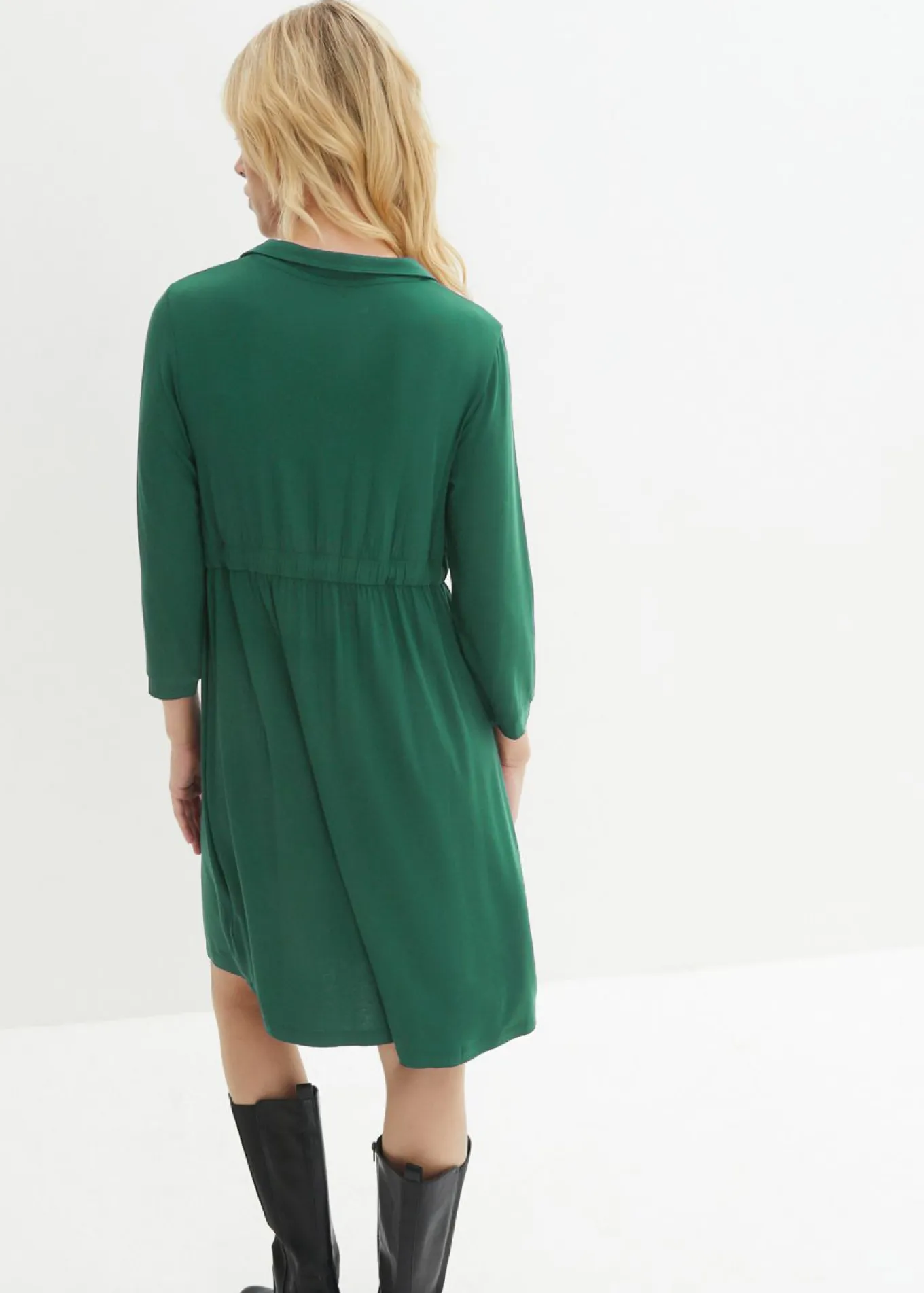 Vestido premamá/de lactancia con cuello
