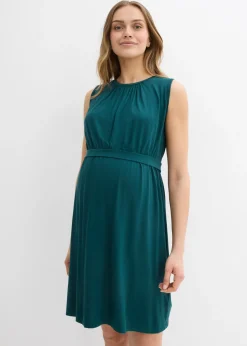 Vestido premamá/de lactancia de viscosa