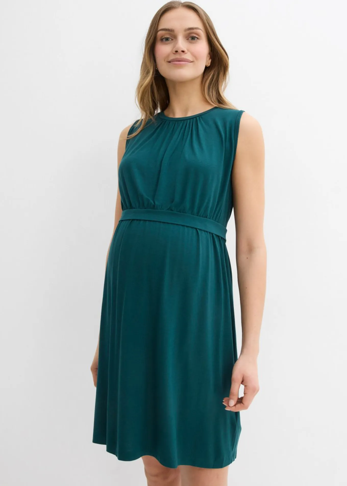 Vestido premamá/de lactancia de viscosa