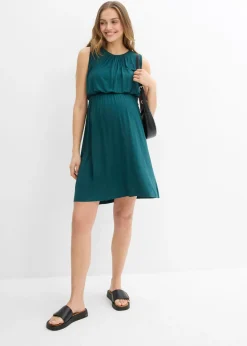 Vestido premamá/de lactancia de viscosa