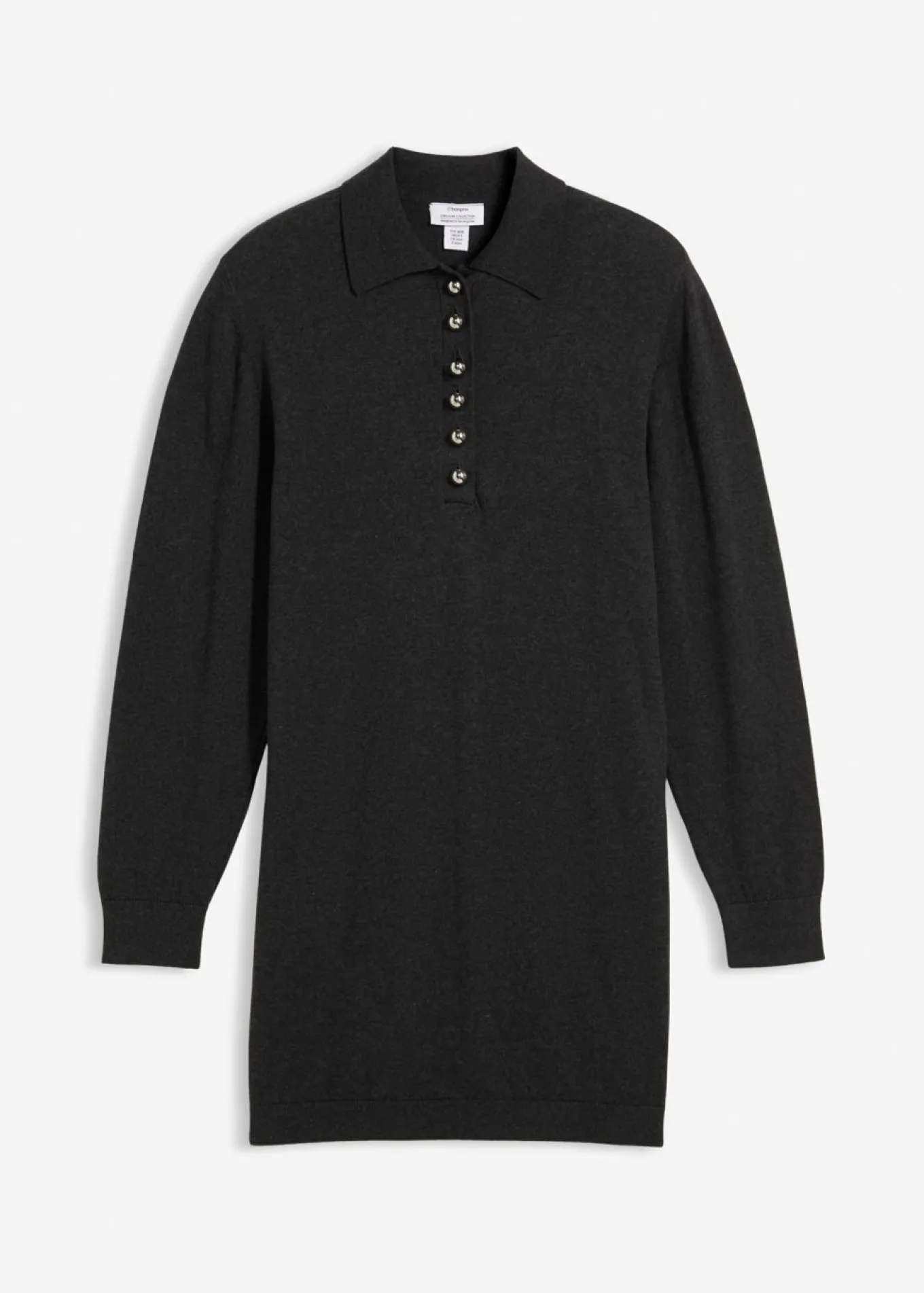 Vestido premamá/de lactancia de punto fino de algodón orgánico