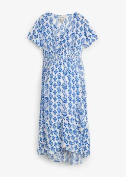 Vestido premamá/de lactancia 2 en 1 de viscosa fluida