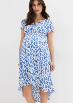 Vestido premamá/de lactancia 2 en 1 de viscosa fluida