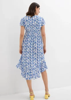 Vestido premamá/de lactancia 2 en 1 de viscosa fluida