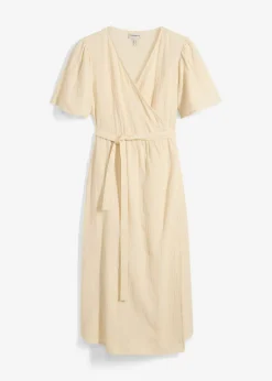 Vestido premamá/de lactancia de muselina de algodón