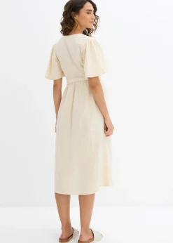 Vestido premamá/de lactancia de muselina de algodón