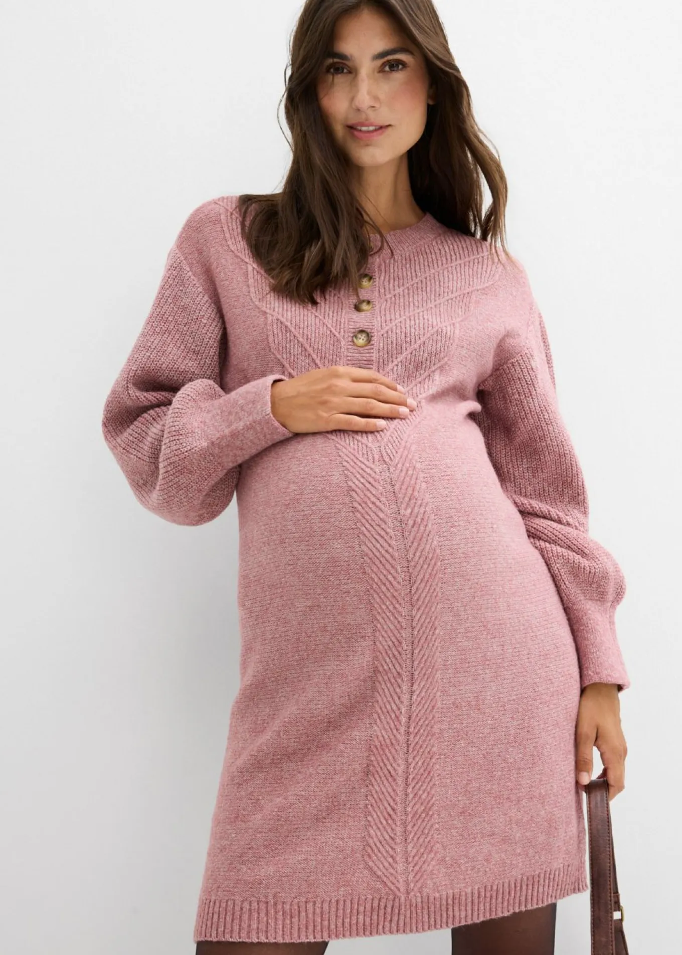 Vestido premamá/de lactancia de punto