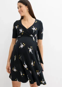 Vestido premamá/de lactancia de viscosa suave