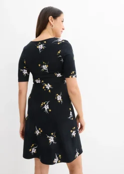 Vestido premamá/de lactancia de viscosa suave