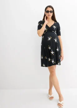Vestido premamá/de lactancia de viscosa suave