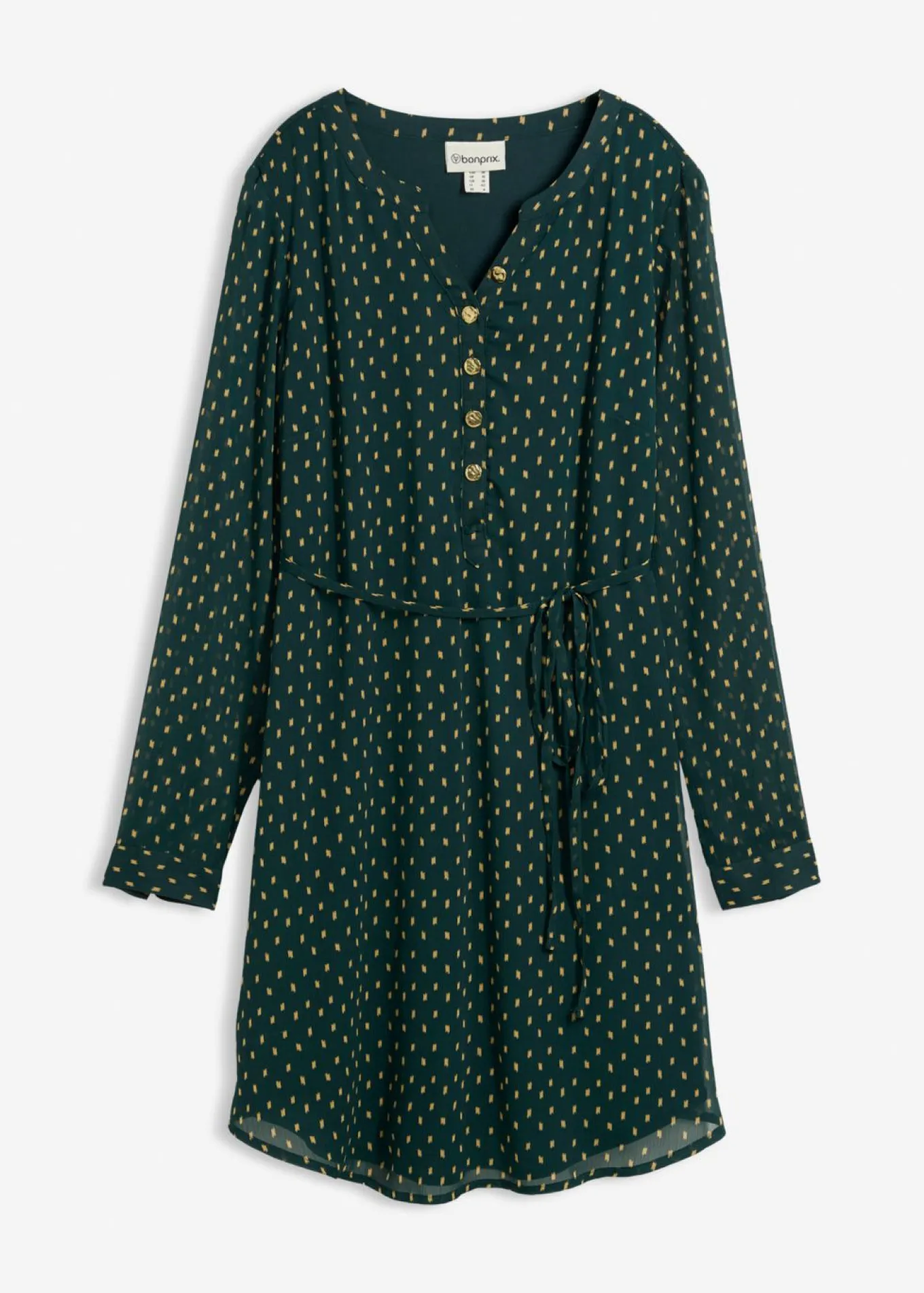 Vestido premamá/de lactancia 2 en 1 de gasa