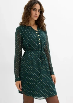 Vestido premamá/de lactancia 2 en 1 de gasa