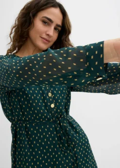 Vestido premamá/de lactancia 2 en 1 de gasa