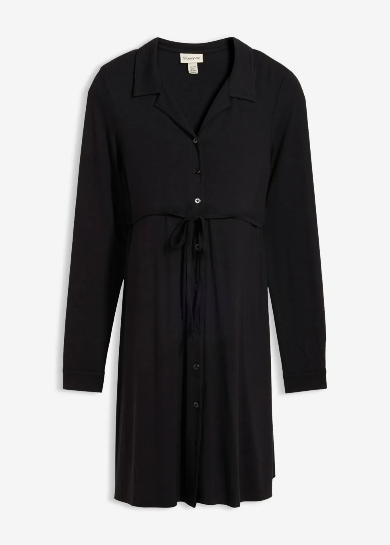 Vestido premamá/de lactancia 2 en 1 de punto de viscosa