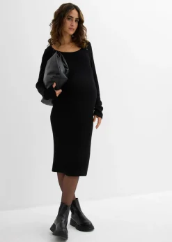 Vestido premamá/de lactancia de punto