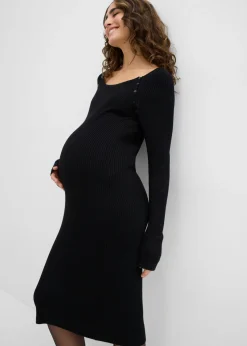 Vestido premamá/de lactancia de punto