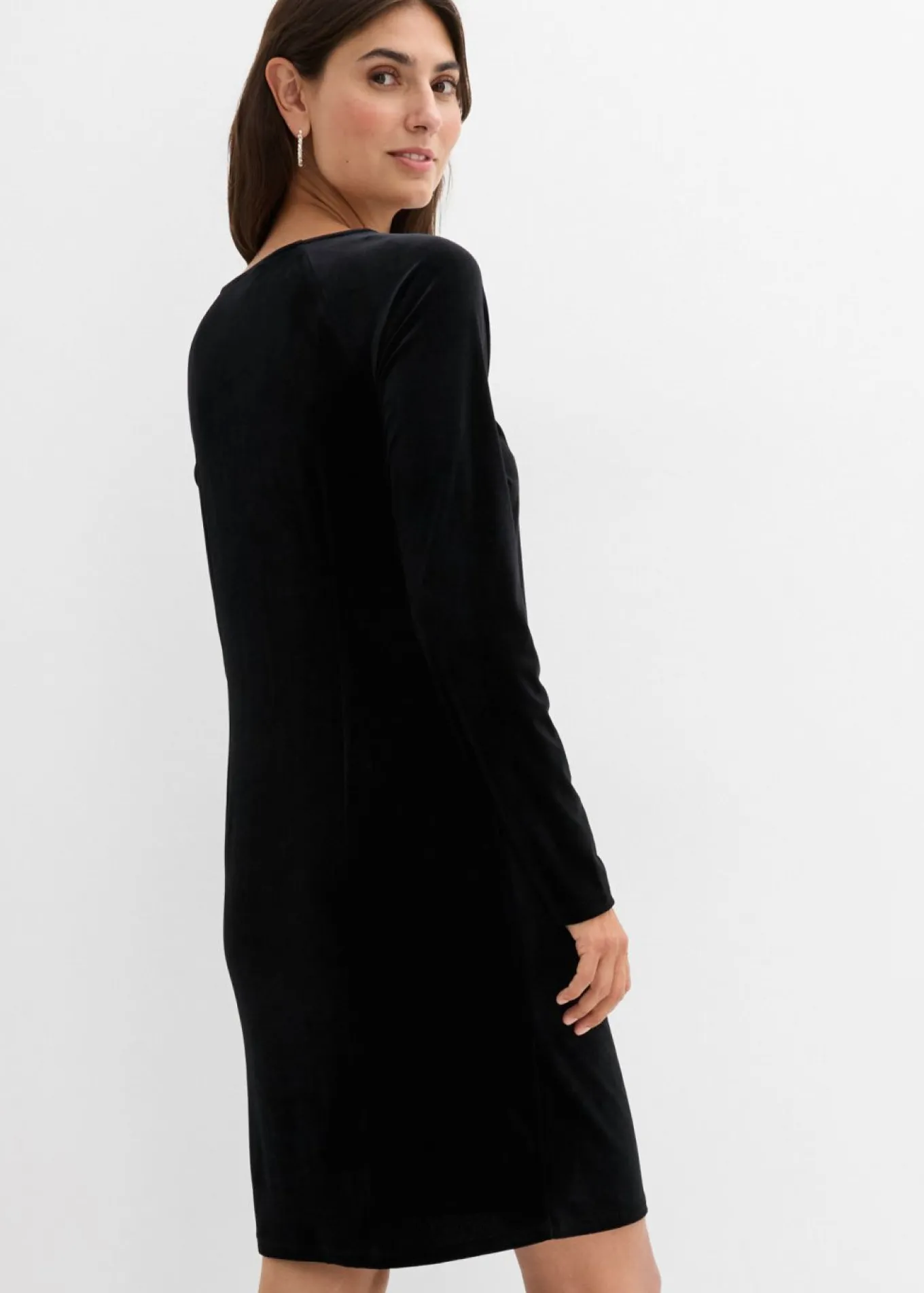 Vestido premamá/de lactancia 2 en 1 de terciopelo suave