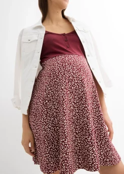 Vestido premamá/de lactancia 2 en 1 de algodón orgánico
