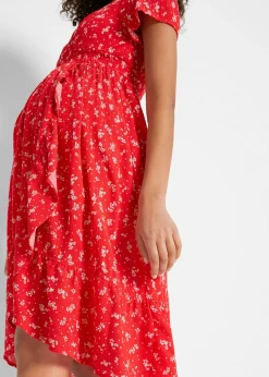 Vestido premamá/de lactancia 2 en 1 de crepé de viscosa