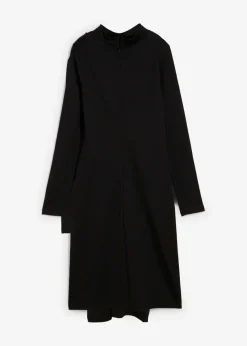 Vestido Punto di Roma con cuello alto