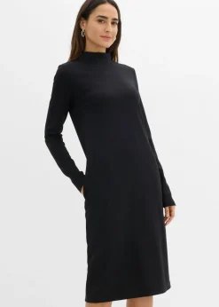 Vestido Punto di Roma con cuello alto