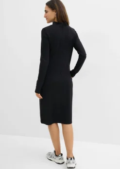 Vestido Punto di Roma con cuello alto