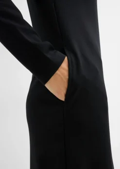 Vestido Punto di Roma con cuello alto