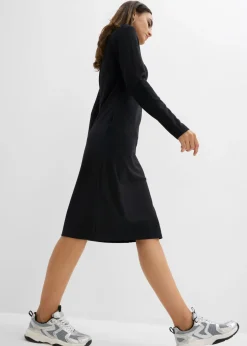 Vestido Punto di Roma con cuello alto