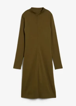 Vestido Punto di Roma con cuello alto