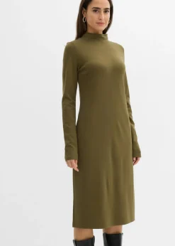 Vestido Punto di Roma con cuello alto