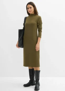 Vestido Punto di Roma con cuello alto