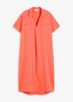 Vestido tipo caftán de muselina suave
