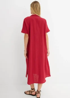 Vestido tipo caftán de muselina suave
