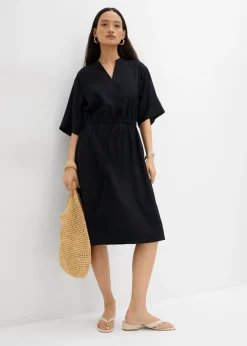 Vestido tipo caftán de viscosa fina