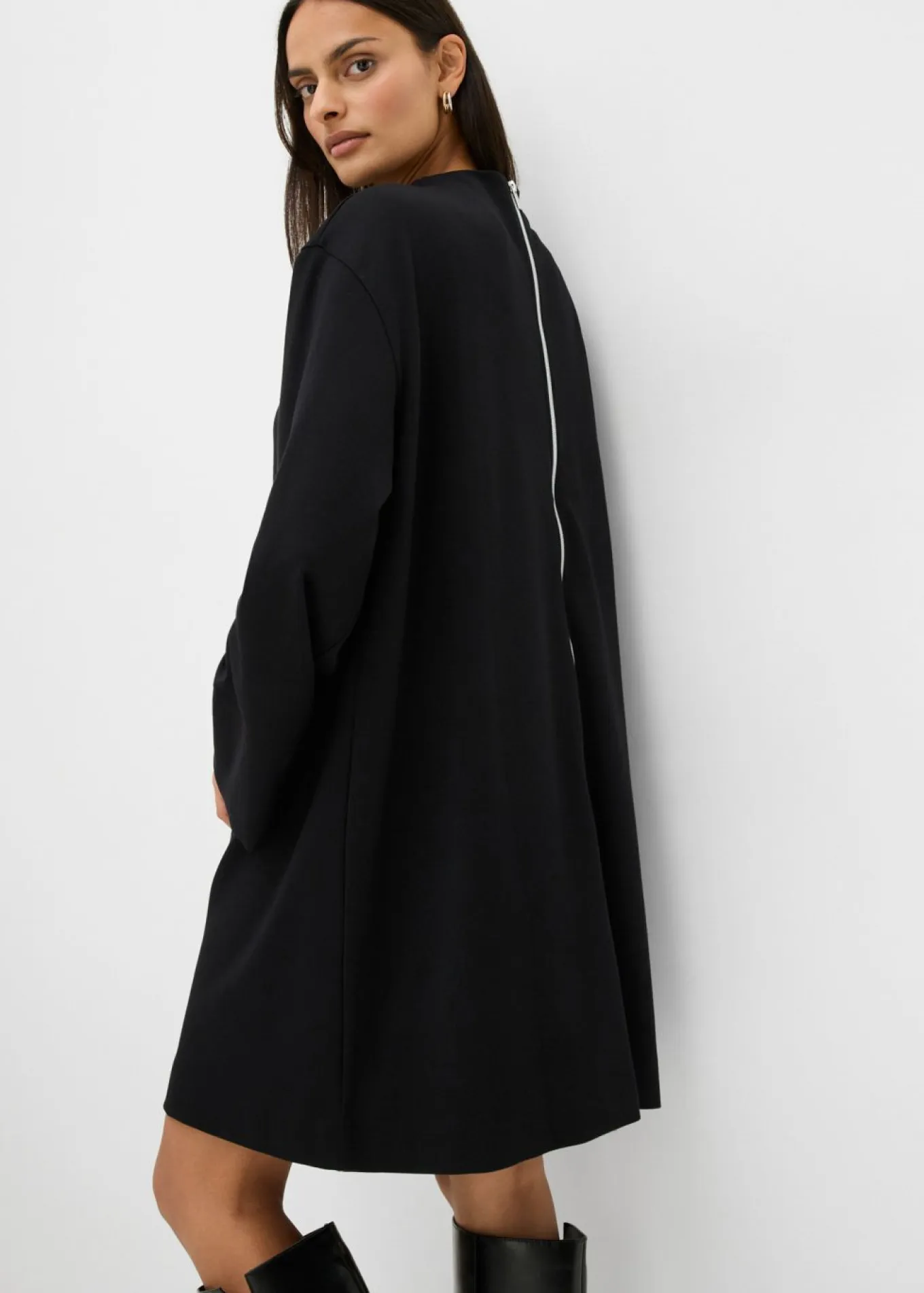 Vestido tipo chaqueta de tejido Punto di Roma
