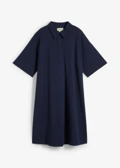 Vestido tipo polo de algodón puro