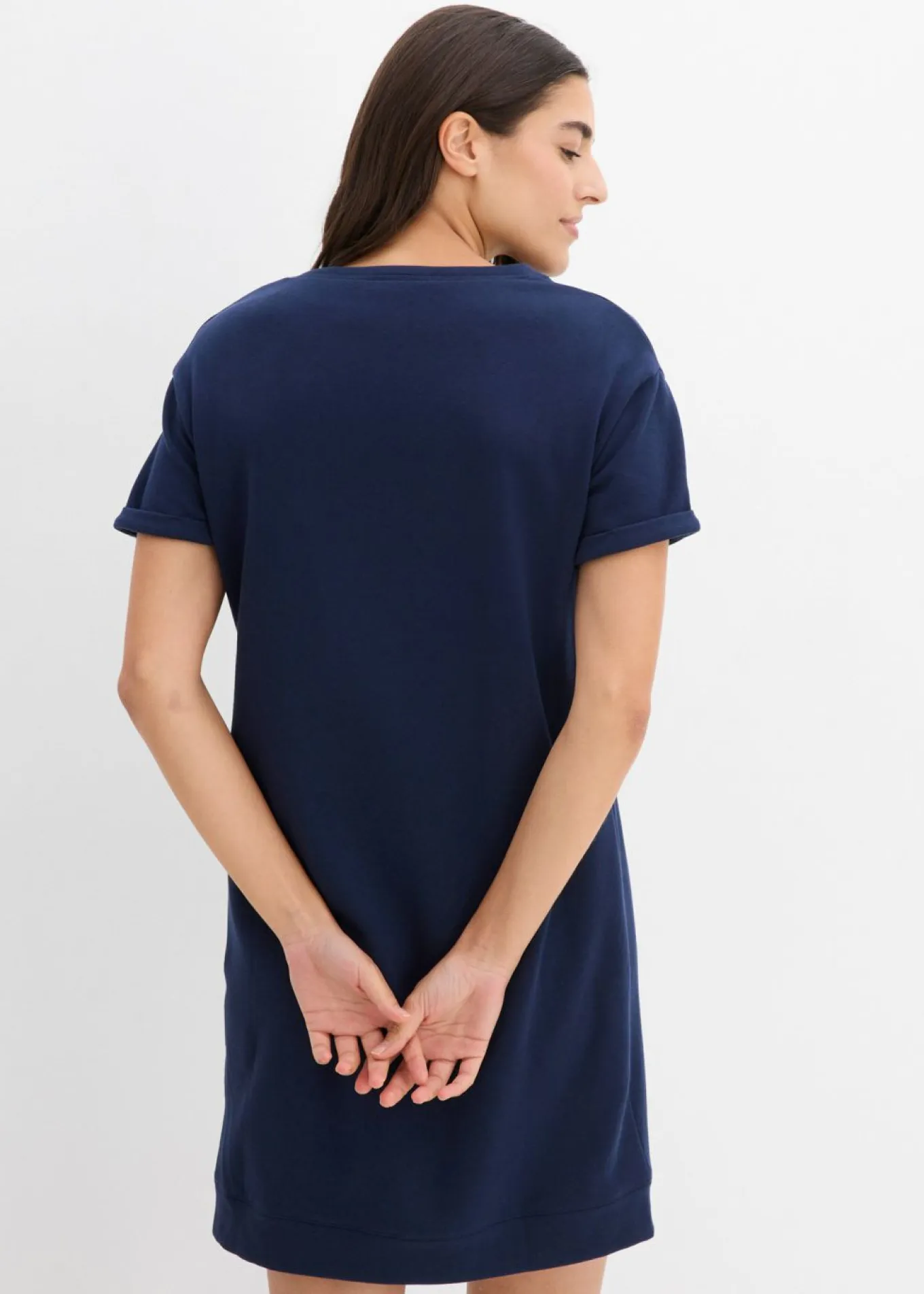 Vestido tipo sudadera