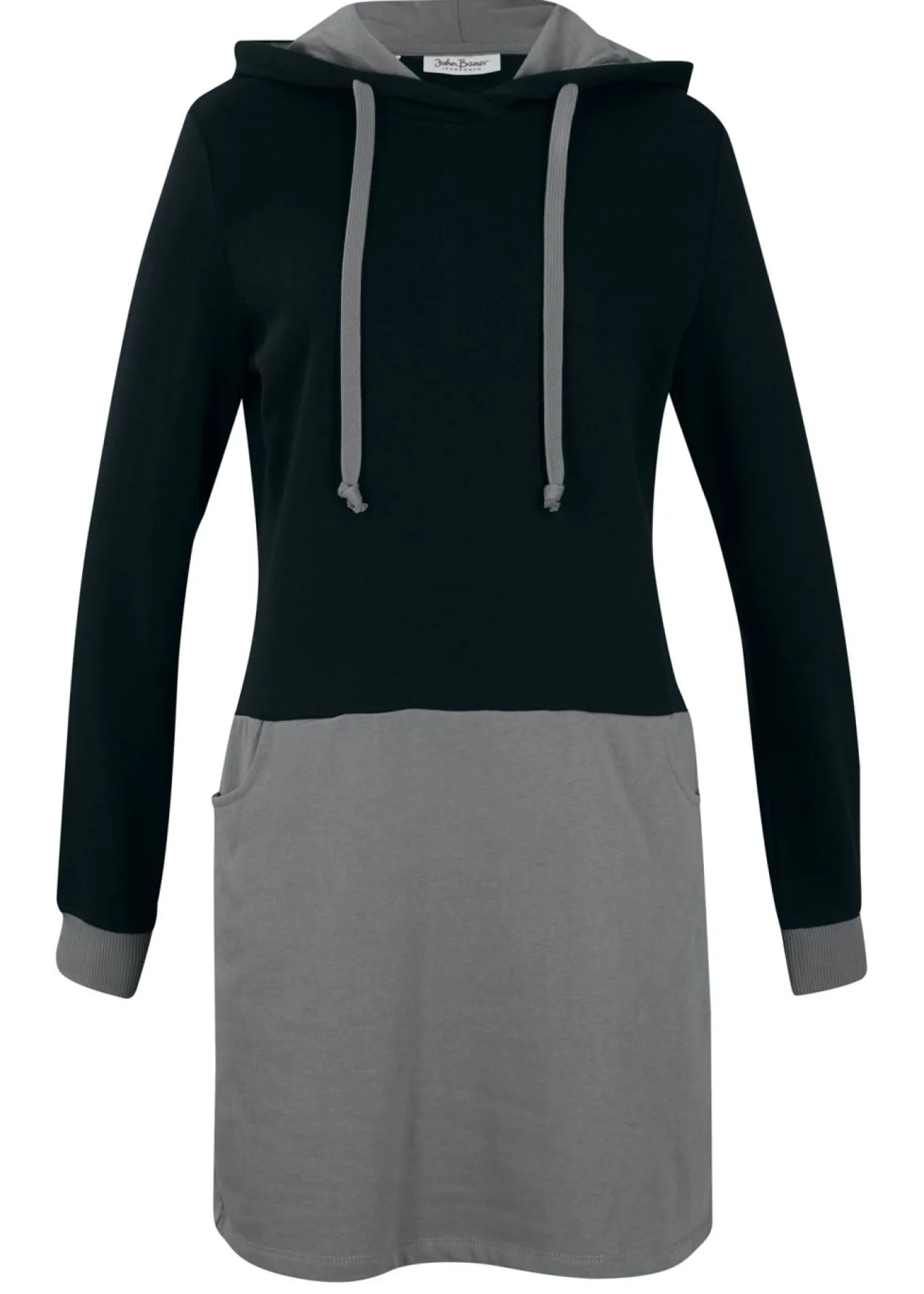 Vestido tipo sudadera