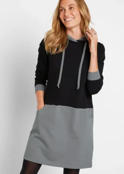 Vestido tipo sudadera