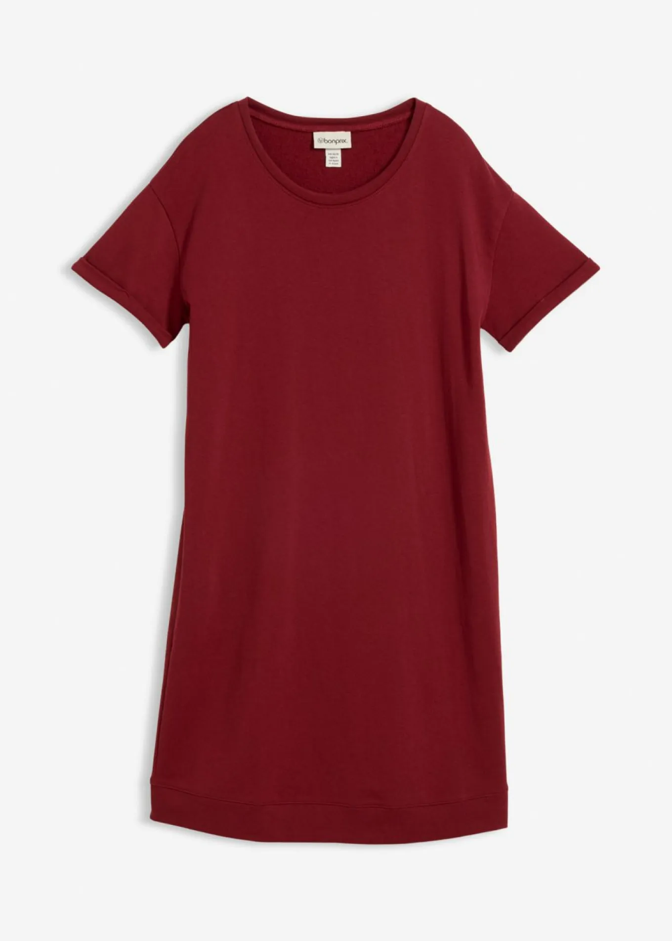 Vestido tipo sudadera