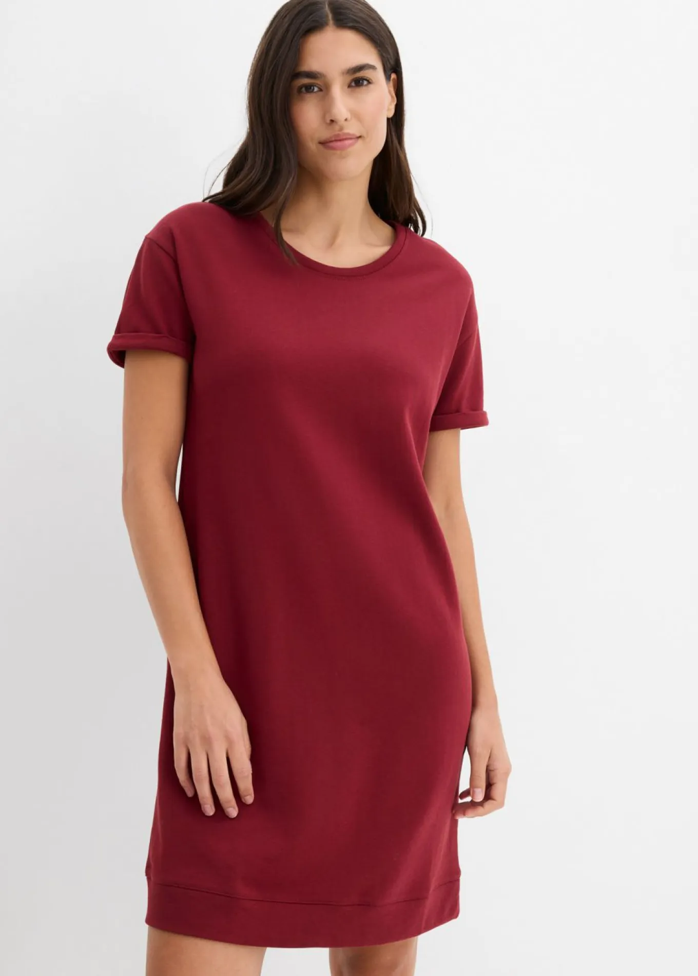 Vestido tipo sudadera