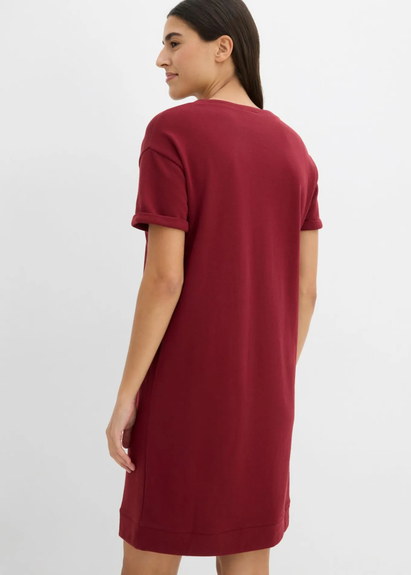 Vestido tipo sudadera