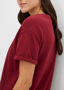 Vestido tipo sudadera