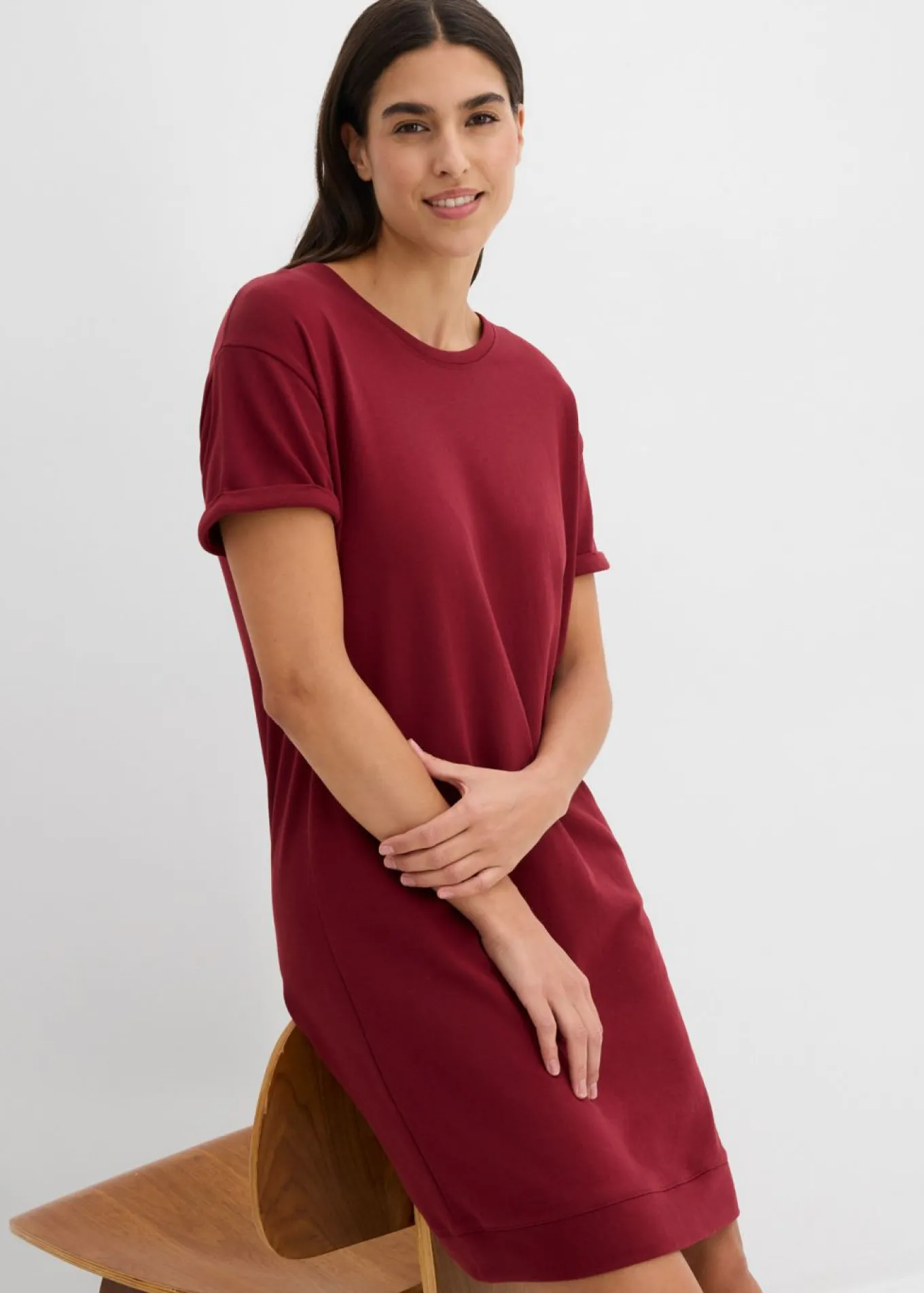 Vestido tipo sudadera
