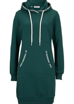Vestido tipo sudadera