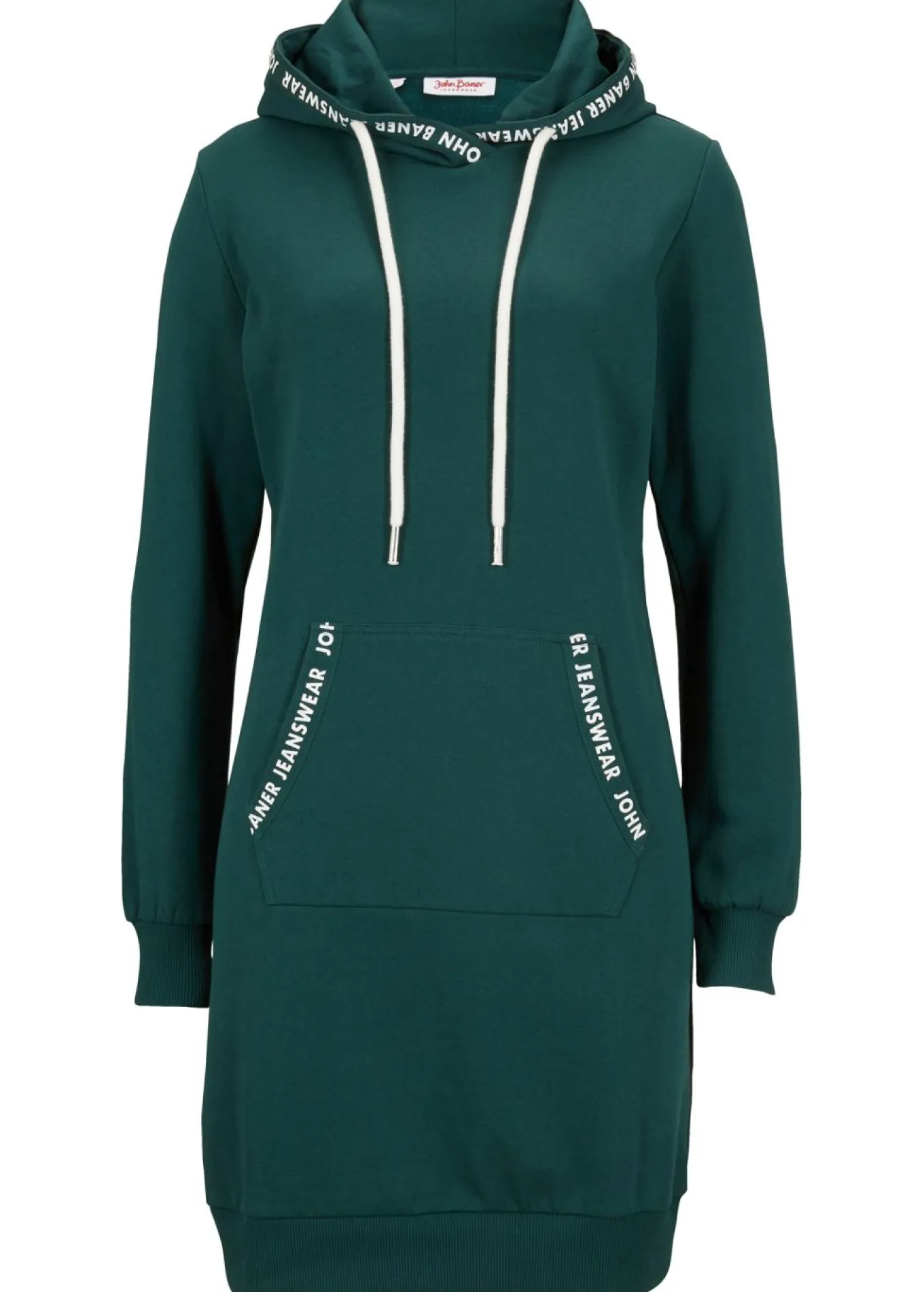 Vestido tipo sudadera