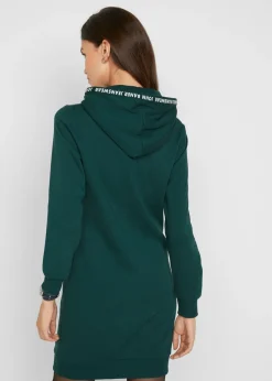 Vestido tipo sudadera