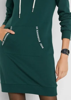 Vestido tipo sudadera