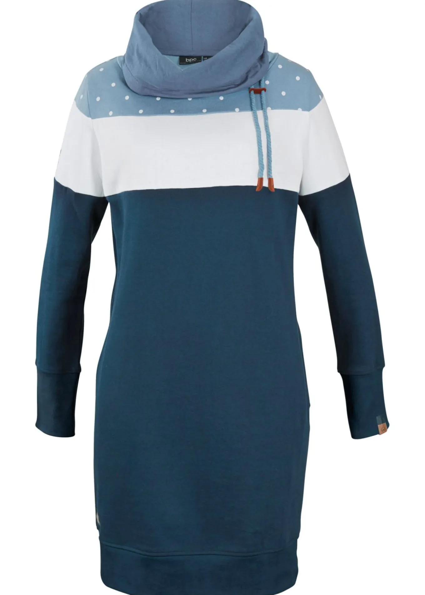 Vestido tipo sudadera