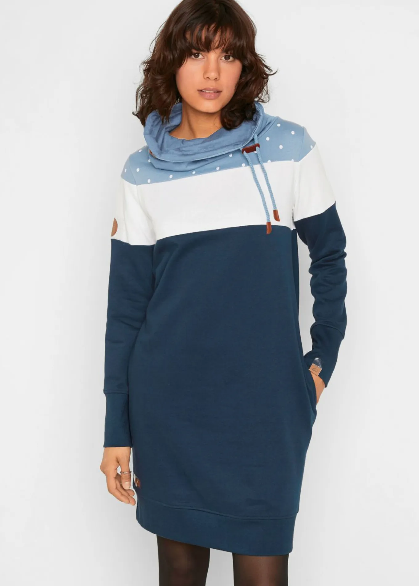 Vestido tipo sudadera